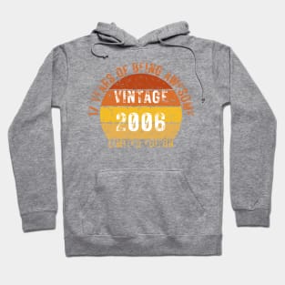 17 years of being awesome limited editon 2006 Hoodie